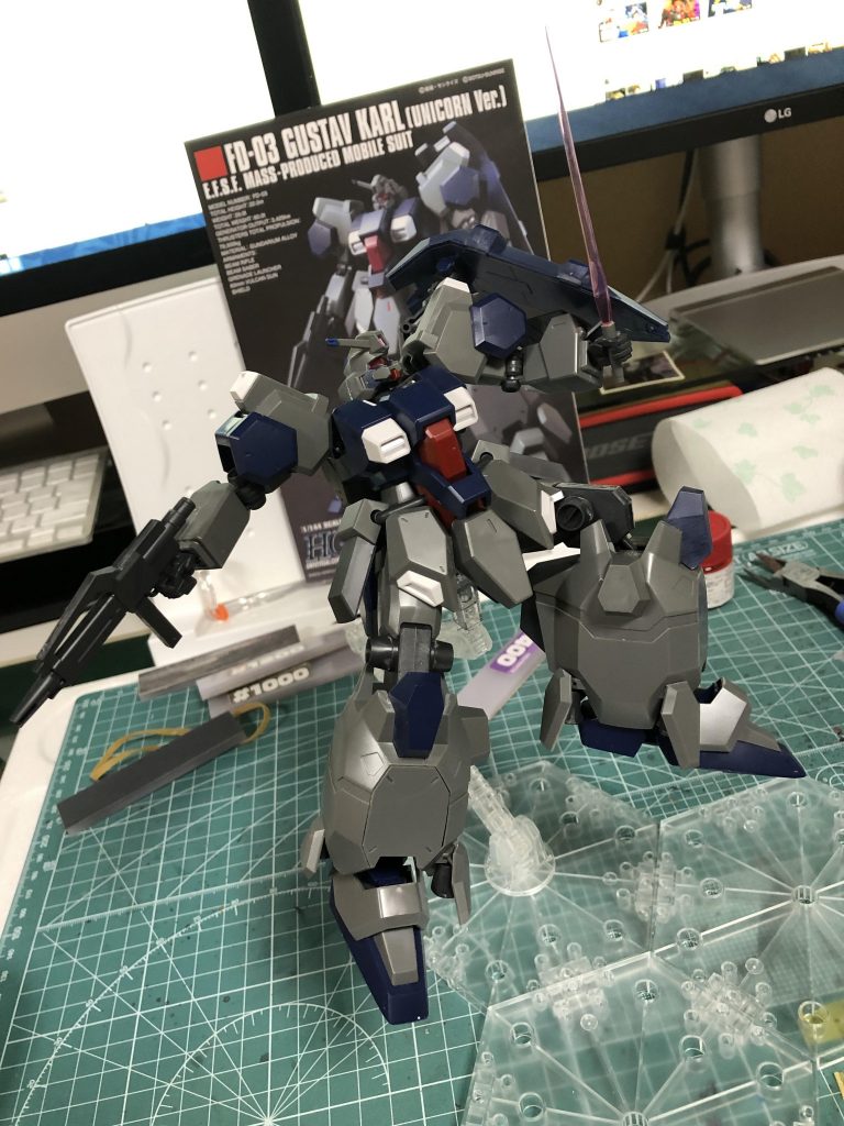 組み立て完了　（´ 3｀)　マッシブ