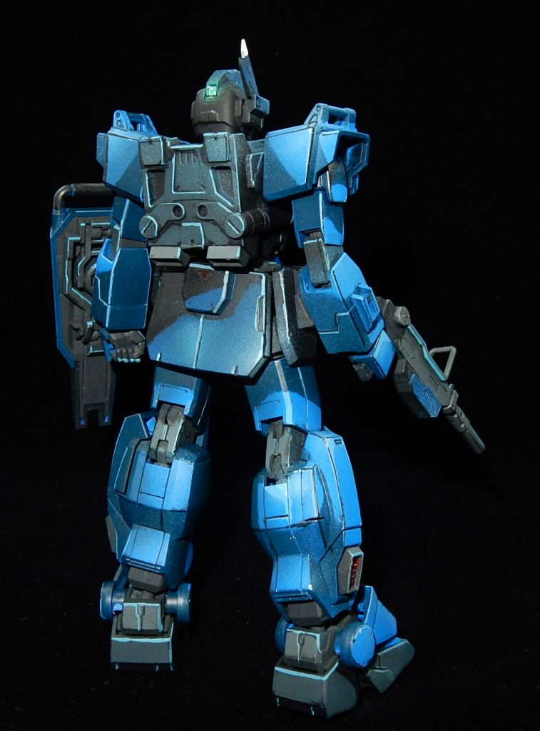 HGUC ブルーディスティニー１号機　イラスト風塗装–4枚目/制作者：今日