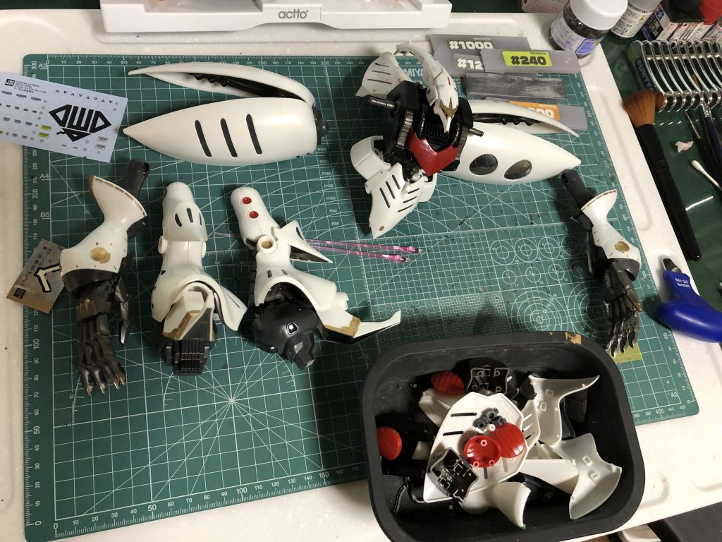 余剰パーツ結構あり