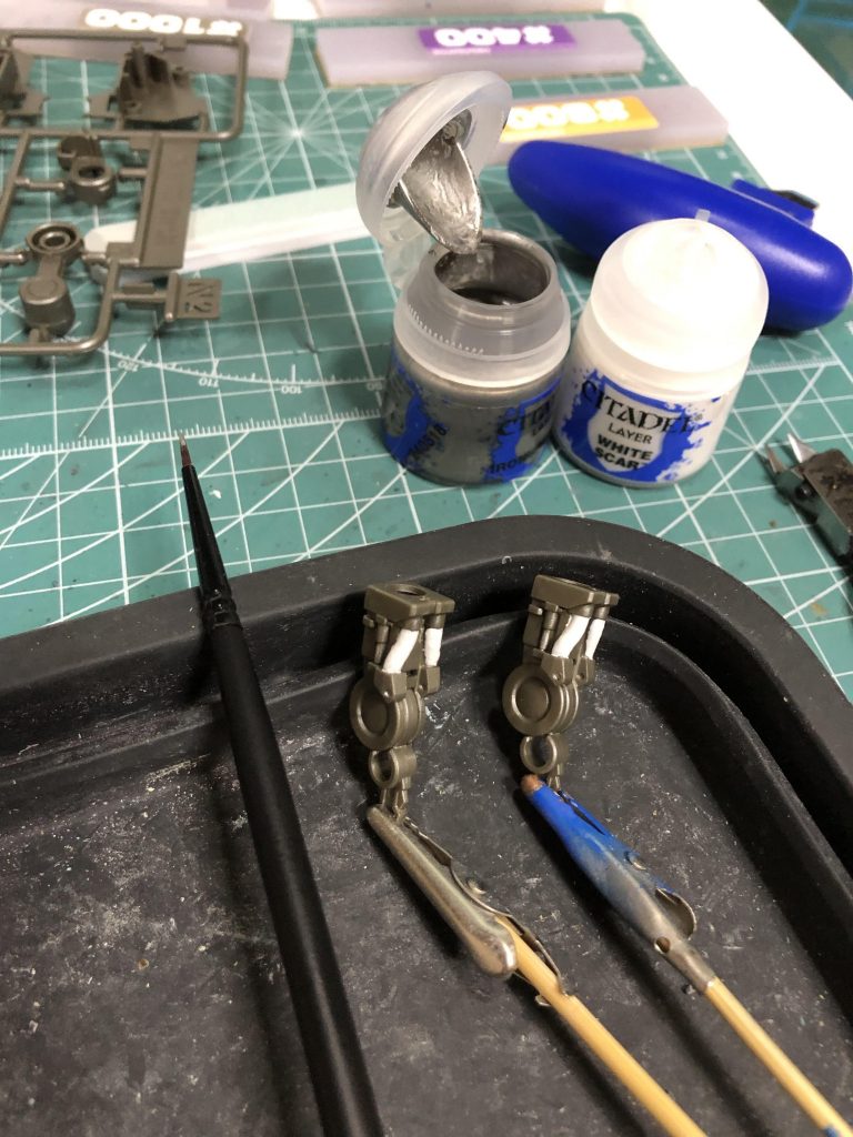 シデタルカラーで塗ってみました。結構塗りやすいかもです。