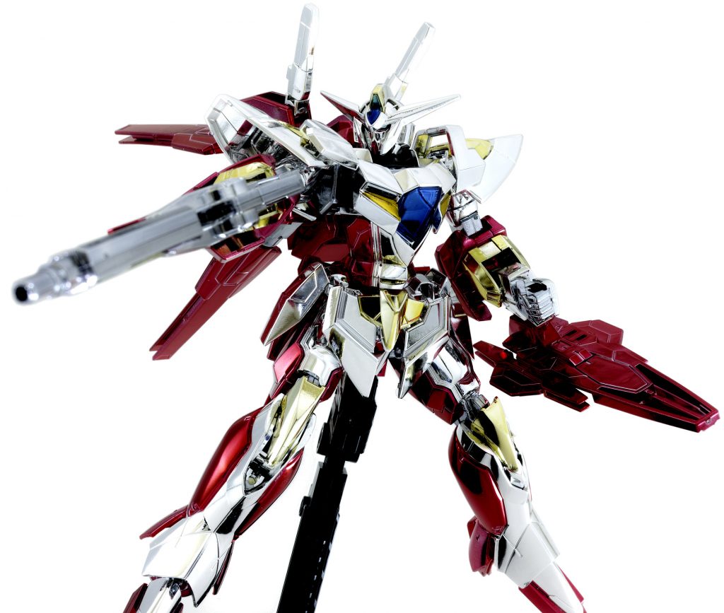 HG リボーンズガンダム (メッキ)–3枚目/制作者：nishimo