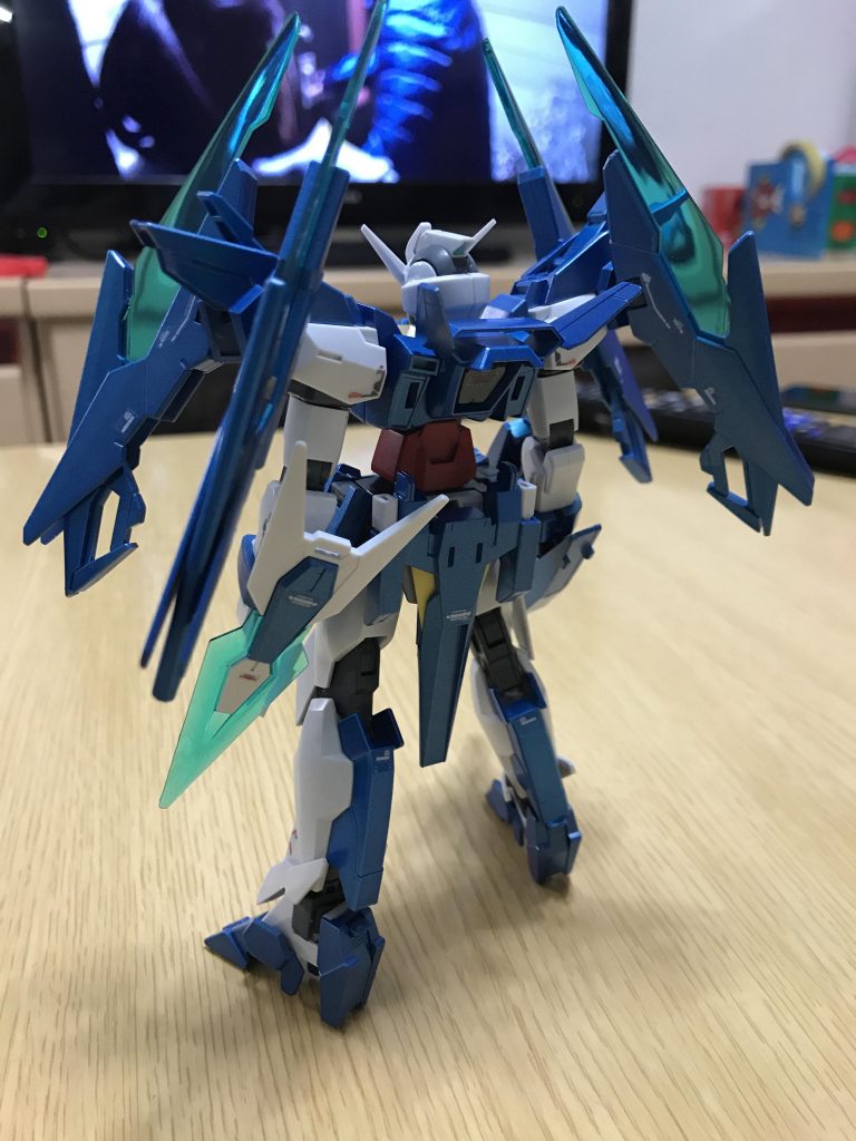 背中。デカールが寂しい…。