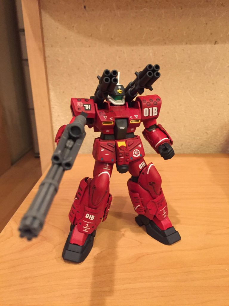 ガトリングキャノン展開