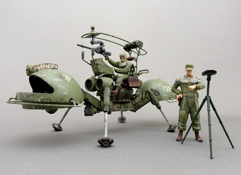 キットはワッパとジオン兵のセットです。