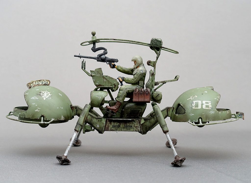 ワッパ（ジオン公国軍 機動偵察セット ）–3枚目/制作者：ケイ