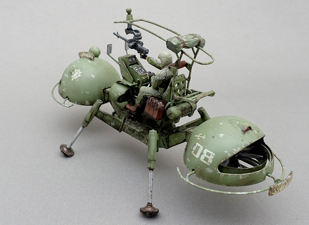 ワッパ（ジオン公国軍 機動偵察セット ）–4枚目/制作者：ケイ