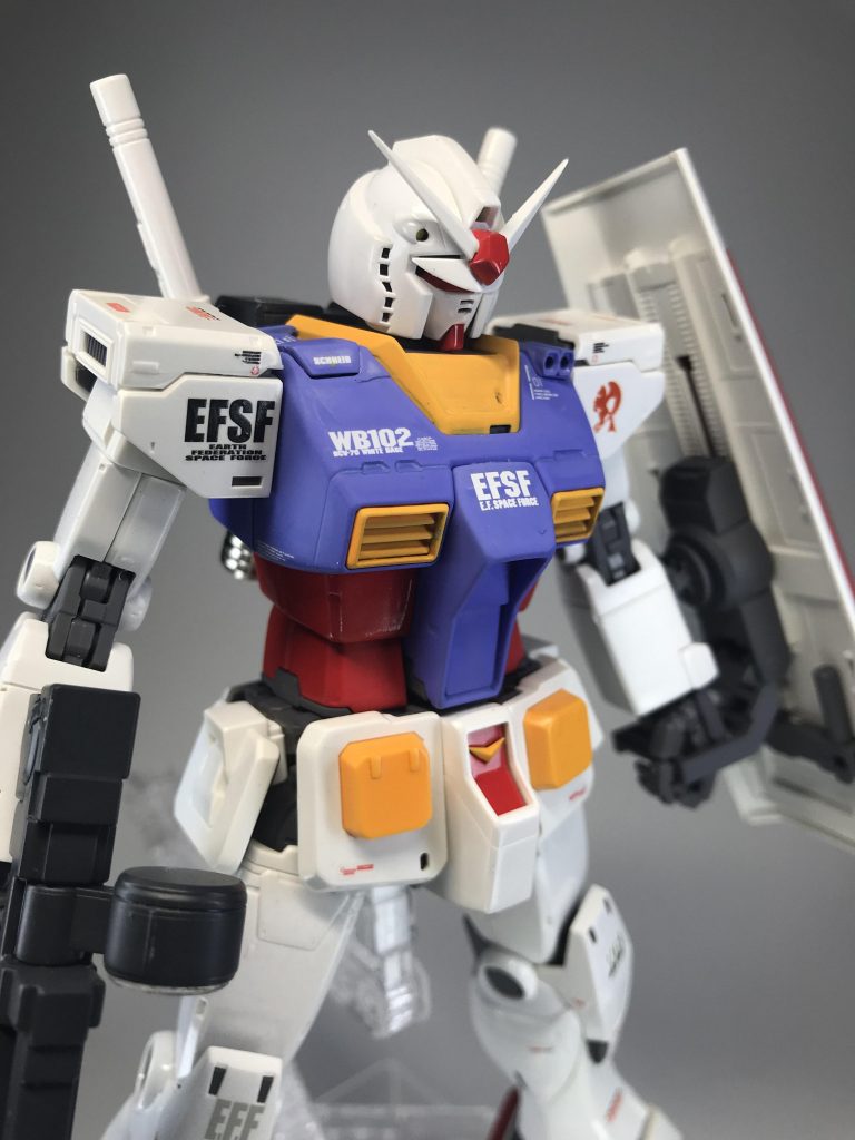 MG RX-78-02 ガンダム (ORIGIN版)マット&グロス仕様–5枚目/制作者:モルガナ