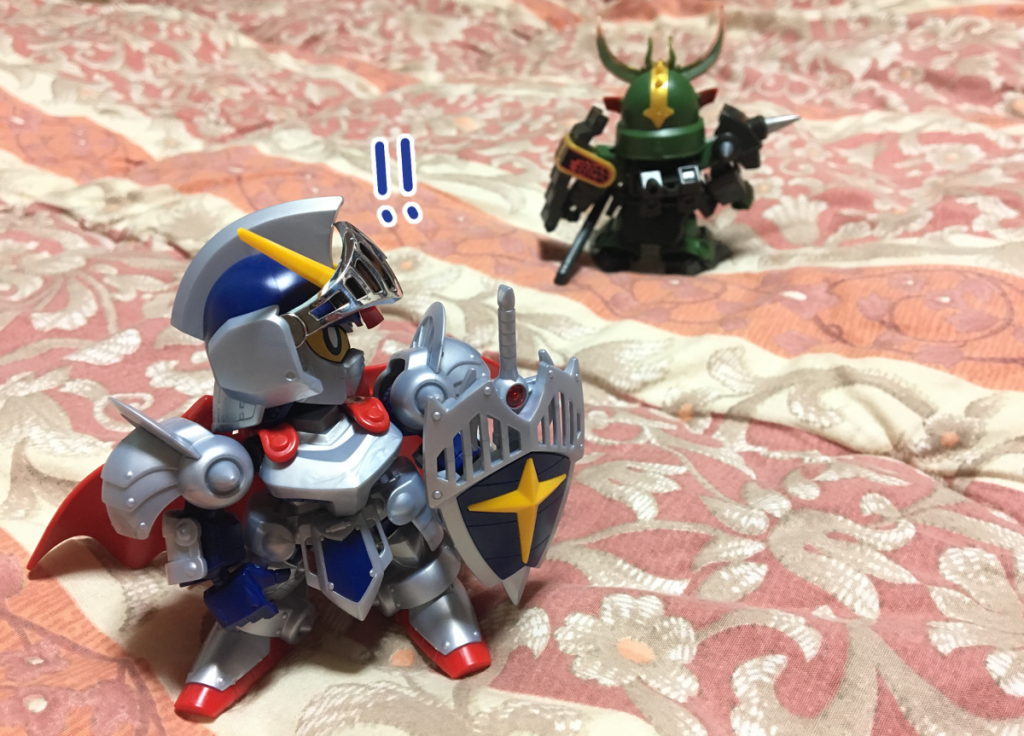 騎士：あ、ちょっと待てよ*ザコ！*