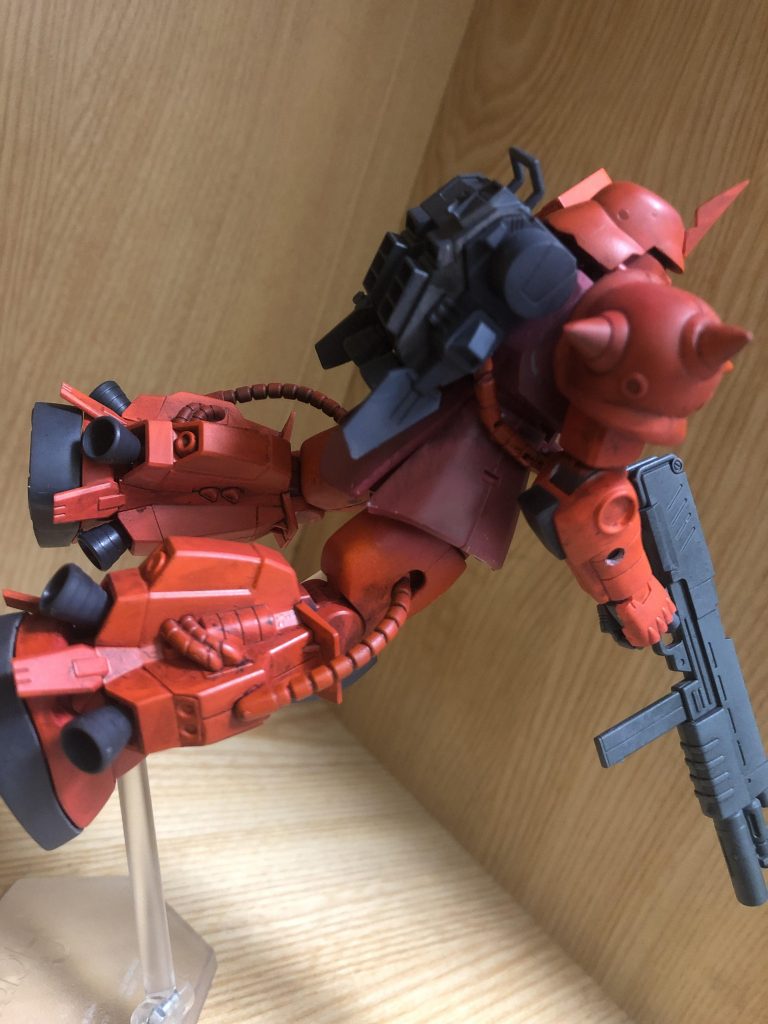 足のバーニアお気に入り