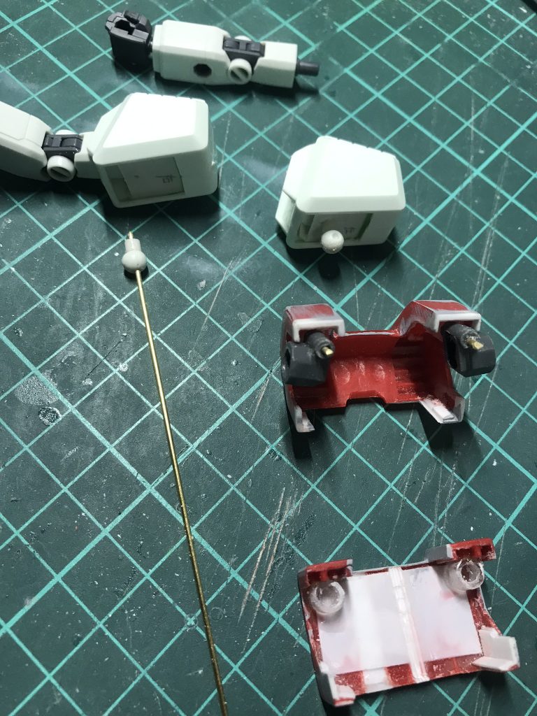 肩関節の新造は、正直苦労しました…。