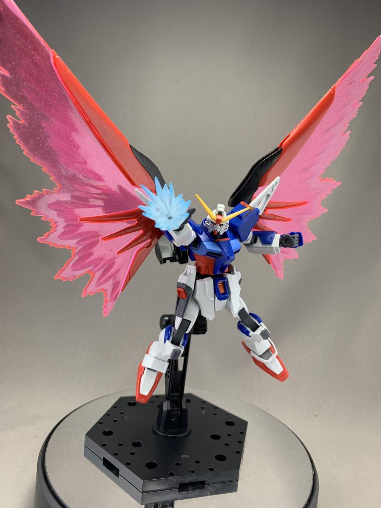 以上でデスティニーガンダムの紹介を終わります。ご覧いただき、ありがとうございました!