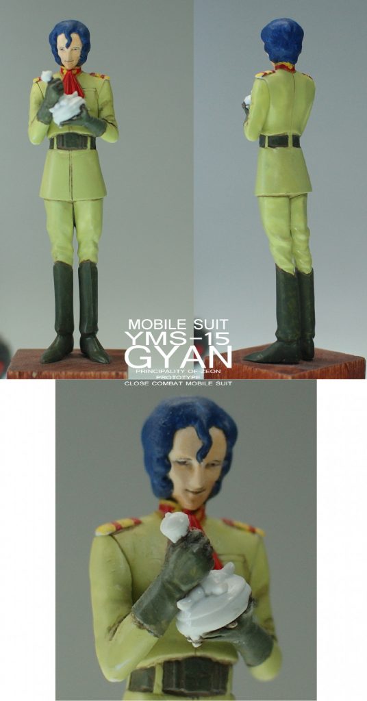 MGギャン改造塗装済み完成品–6枚目/制作者：@sary19720910