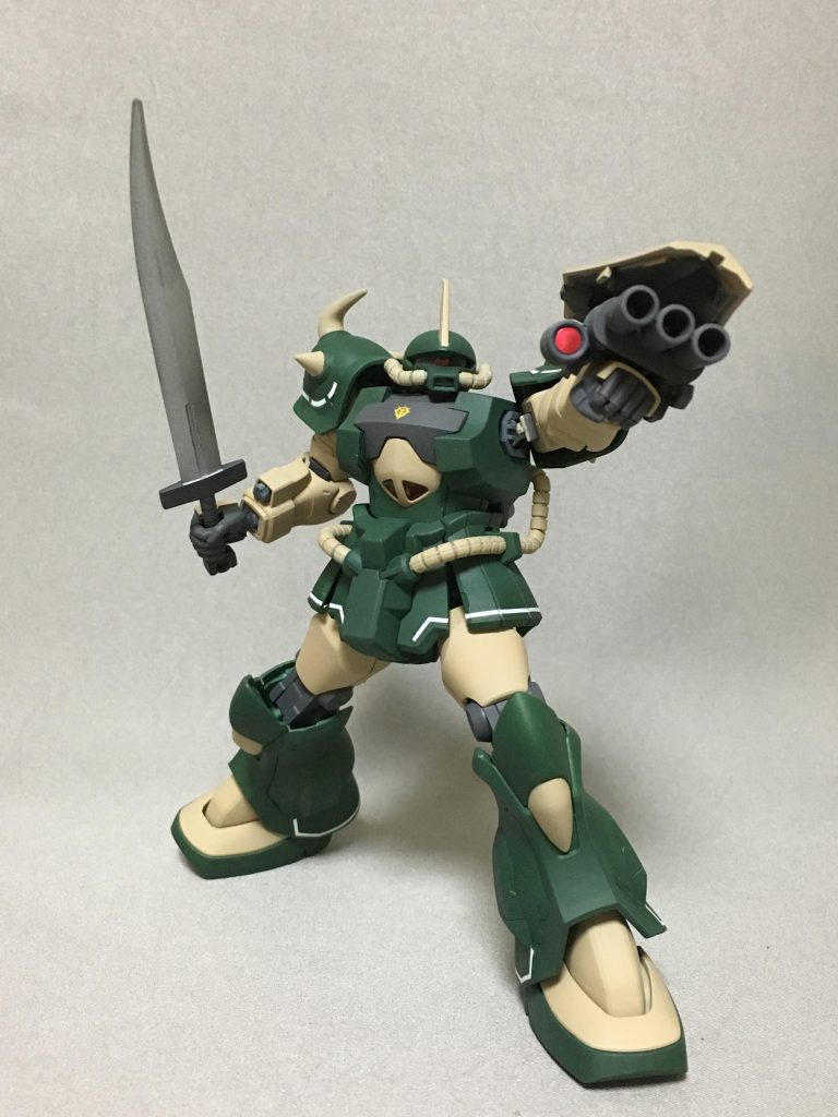 グフカスタム  トーマス・クルツ少尉専用機–4枚目/制作者：marion(まあ)