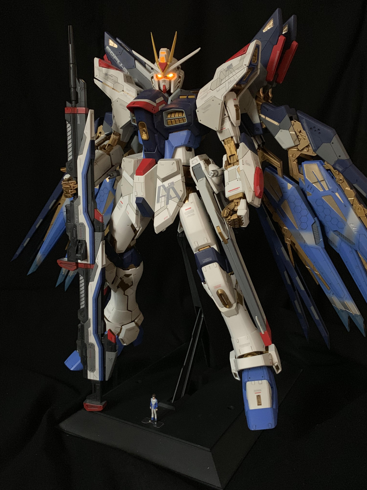 1 60pgストライクフリーダム 1484 Orangeさんのガンプラ作品 Gunsta ガンスタ