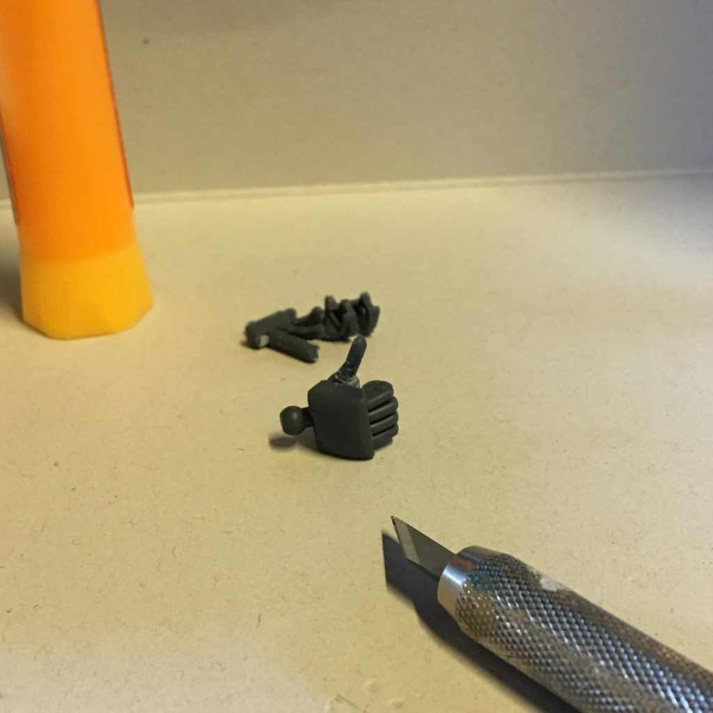 そしてクウガの決めポーズも忘れず再現出来るように作りましたd(^_^o)