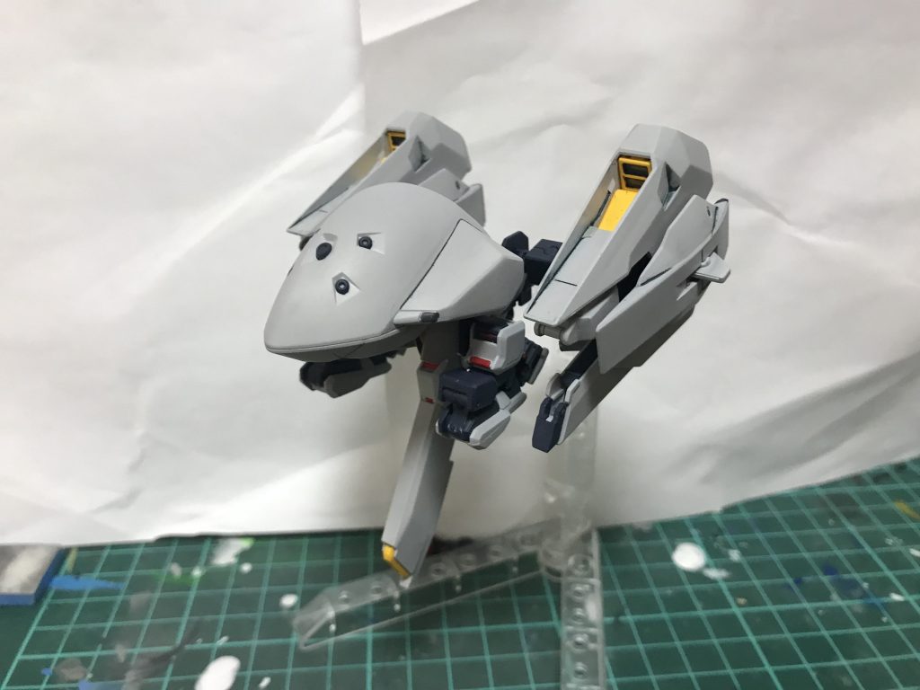 この独特のMA形態結構好きです。ネオジオング作れるならインレも出すんだよ～バンダイ( ᐛ )