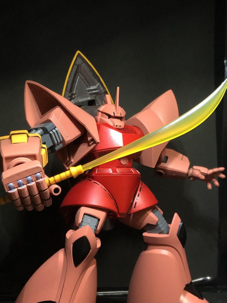 ナギナタも持たせることができます!