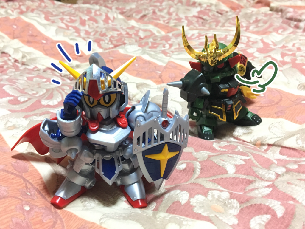 騎士：うーむ、そうすると一体誰が私を呼び寄せたと言うのだ…

殺駆：よく分からんが、私はもう行くからな…