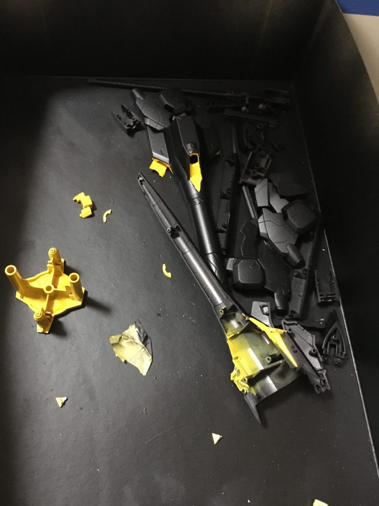 ドリルランスの黄色部分の塗り分け大変でした。