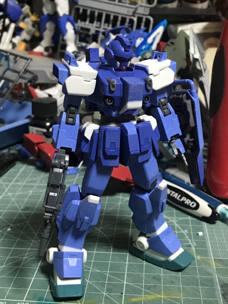 胸ブロックを延長し、角度を変更