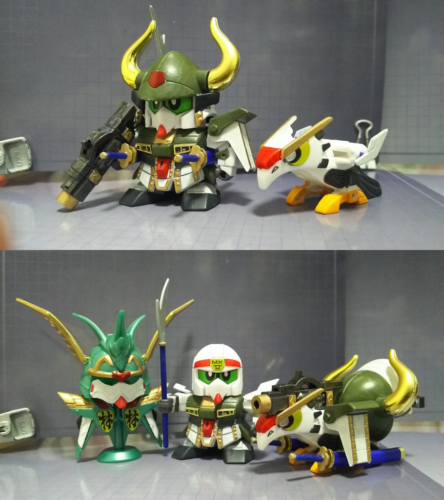 メディテーションモード武者頑駄無摩亜屈
イーグルは摩亜屈に代わり武具を纏い武者イーグルに。
そして林の鎧出現。