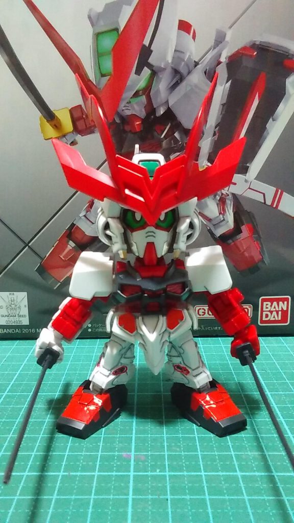 最後に、塗装って難しいですね
ガンダムマーカーエアブラシを他の機体で練習中ですが使いこなすには時間がかかりそう・・・(元々素組派だったので)
閲覧ありがとうございました!(о´∀`о)