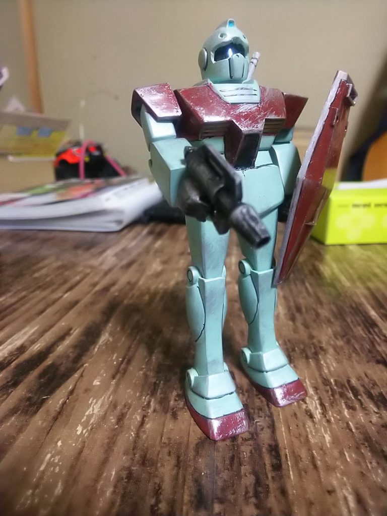 ずごっくさんやびぐざむさんに一撃でヤられる儚さが、旧キットにはあるのだよ！