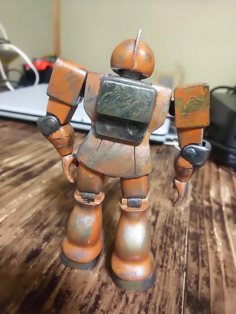 男は背中で語る！