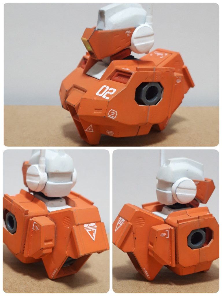 角棒でちょっこっとディテールアップ&貼りすぎに注意しながらデカールを少々