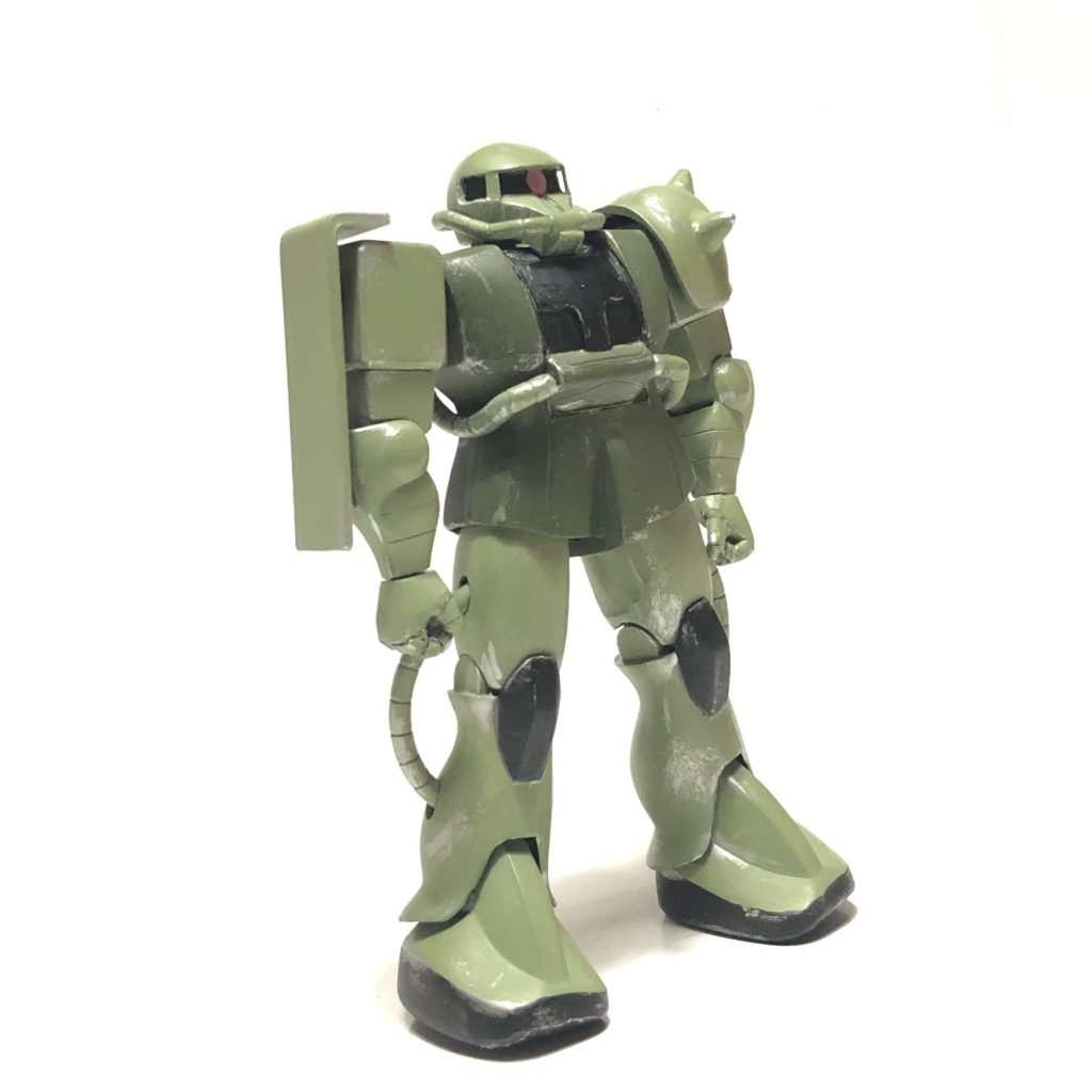 旧キット「1/144量産型ザク」–3枚目/制作者:GORO55