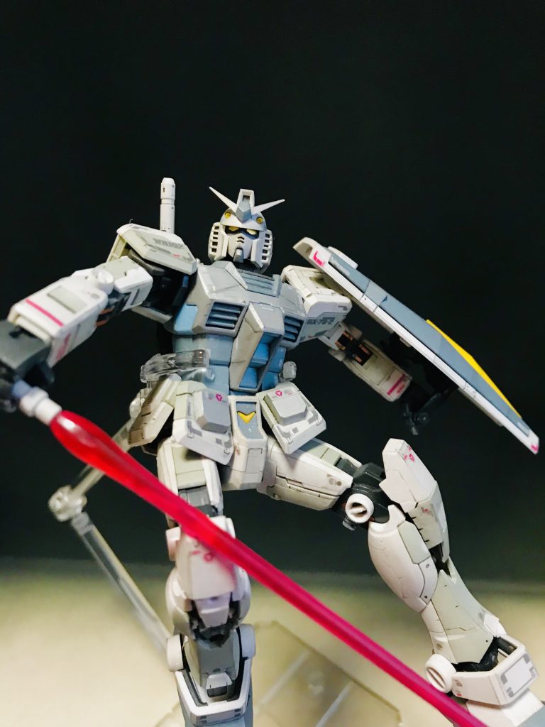 RGのガンダムは本当によく出来てますね