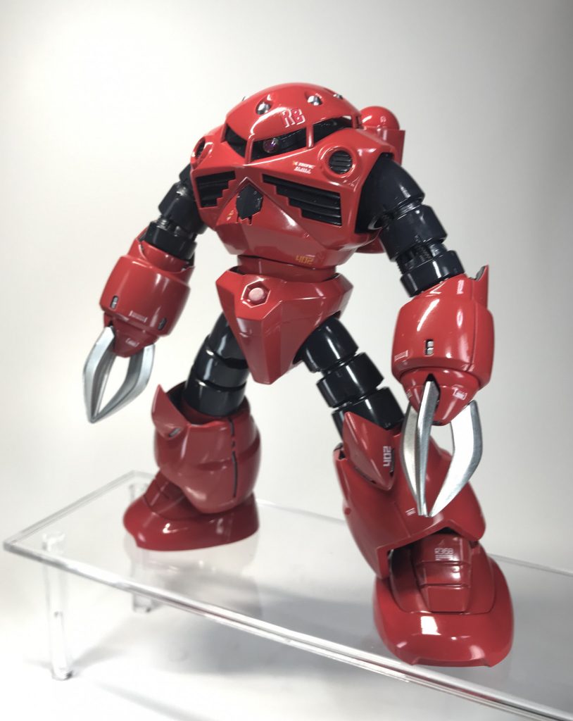 MG ズゴック 【真紅の稲妻仕様 ソリッドグロス仕上げ】–2枚目/制作者:モルガナ