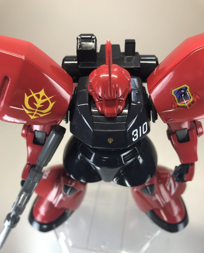 HGUC リゲルグ 【オリジナルソリッドグロスレッド仕上げ】 キマイラ隊仕様–9枚目/制作者:モルガナ