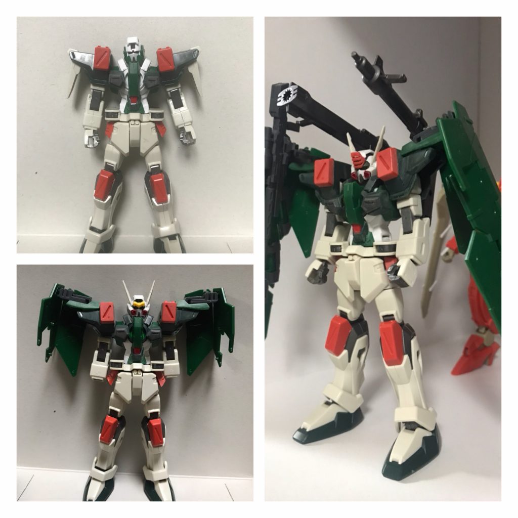 製作中の画像です、最初はバスター寄りのデュナメスでした(*´-`)