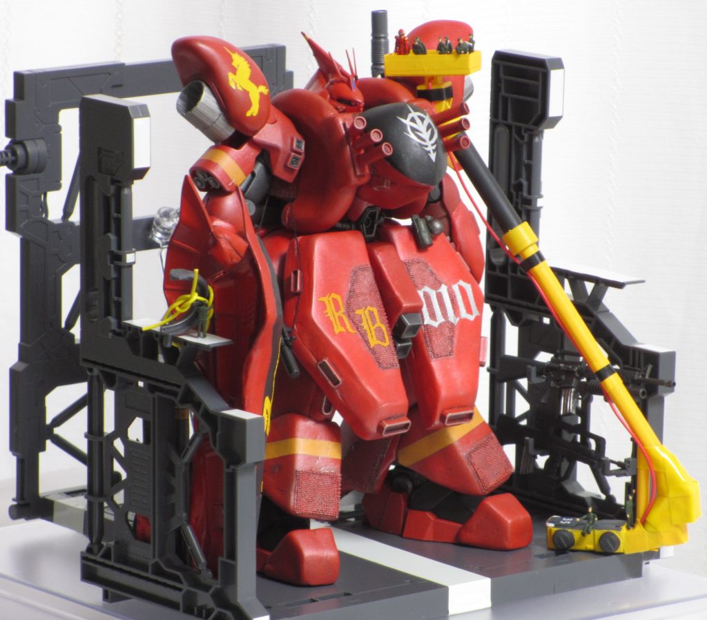 ツィンメリットコーティングもポイントポイントに配置しています。ワッフル型ツィンメリットコーティングを意識しています。