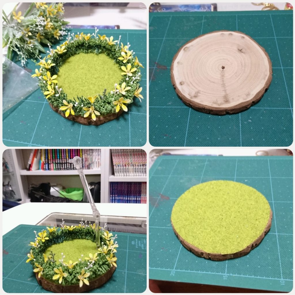 台座は、まぁこんな感じです(^^;)