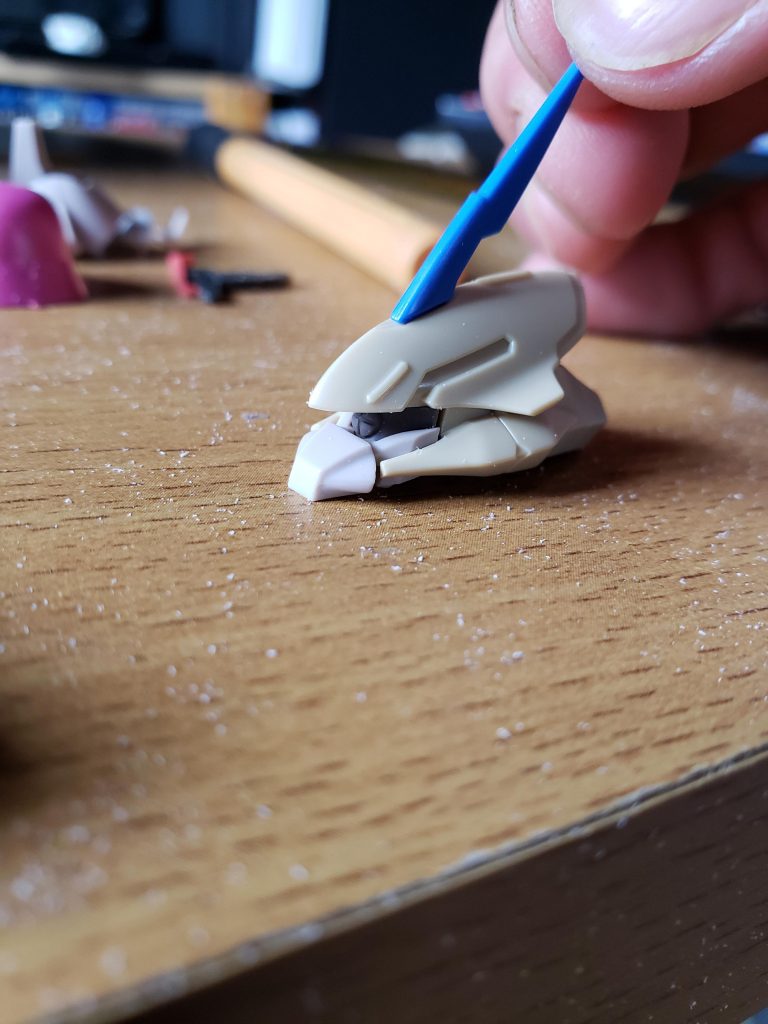 リベイクの口元が好みではなかったのでガルバルディの口元とミキシング。