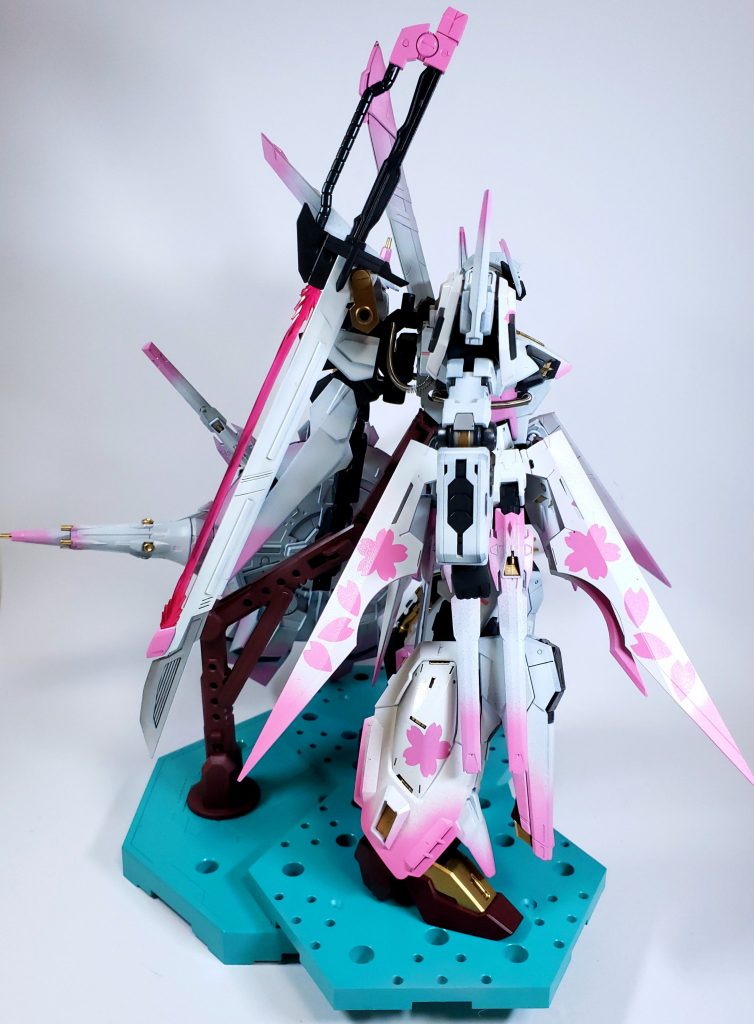 サイドスカートに桜柄をいれてます