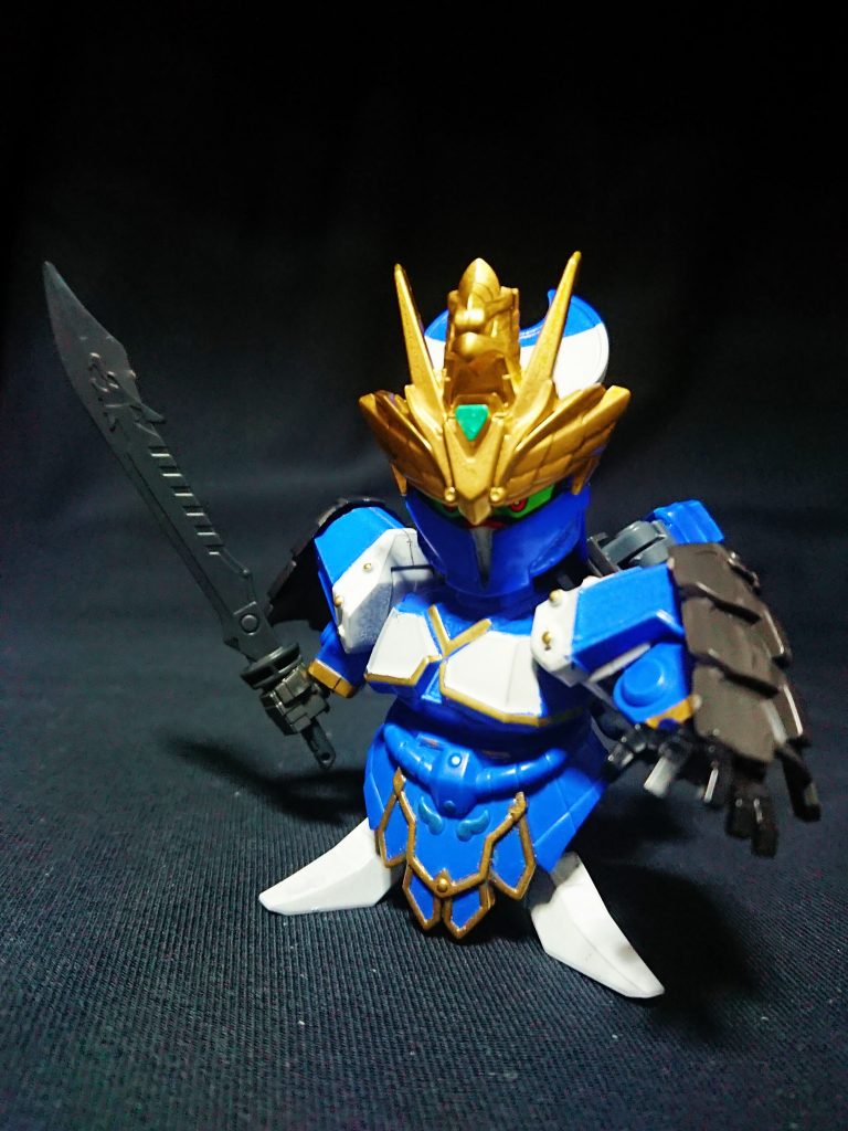 八建将は三国志演義での呂布配下の8人で、張遼ゲルググや以前アップした藏覇ダークハウンドも含まれています。
その八建将を 八劔将 というオリジナル名称に設定し制作しました。