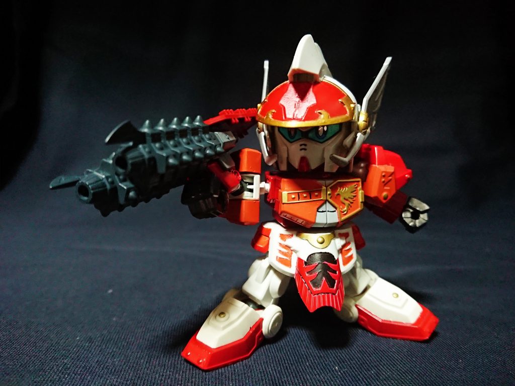 ティエル3人目はデリンジャーアームズ。
今回は三國無双7の朱然をモチーフに取り込みました。
前作同様にガンダムWのスピンオフ作品のネタも入っています。