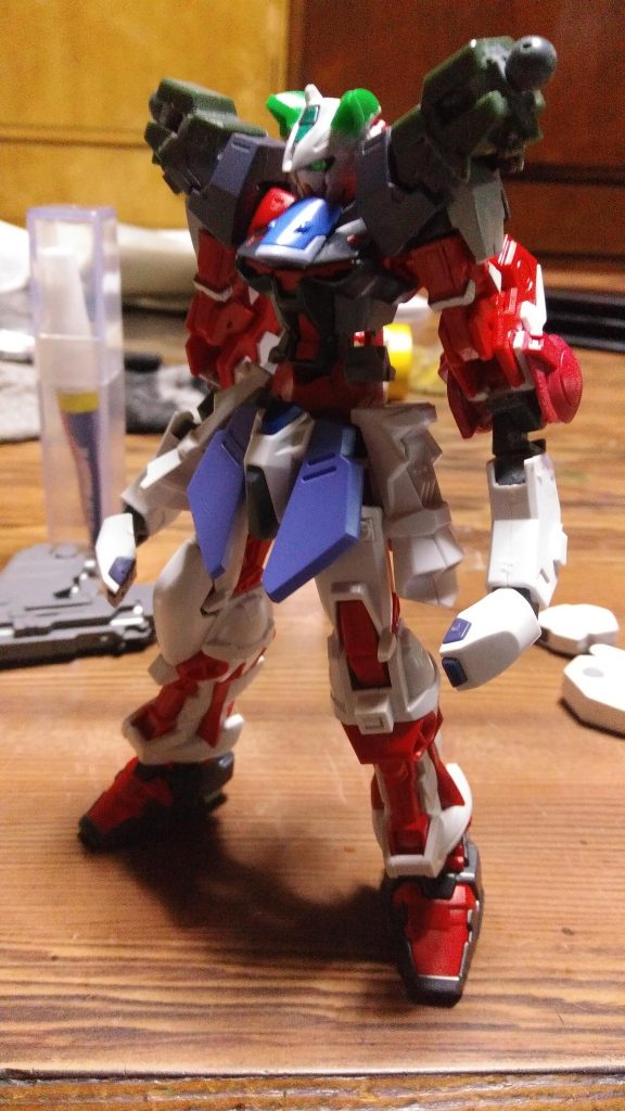 ニャイア化初期段階
足はバクゥをベースにしました