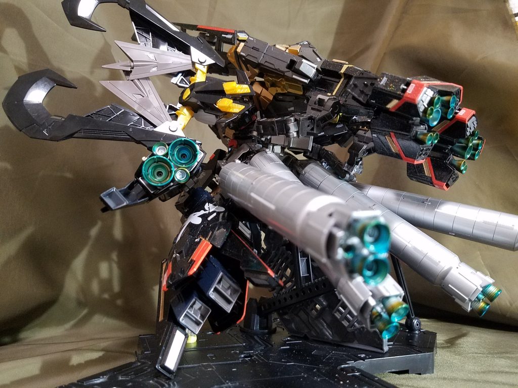 バーニアは焼けた具合を表現してみました！！