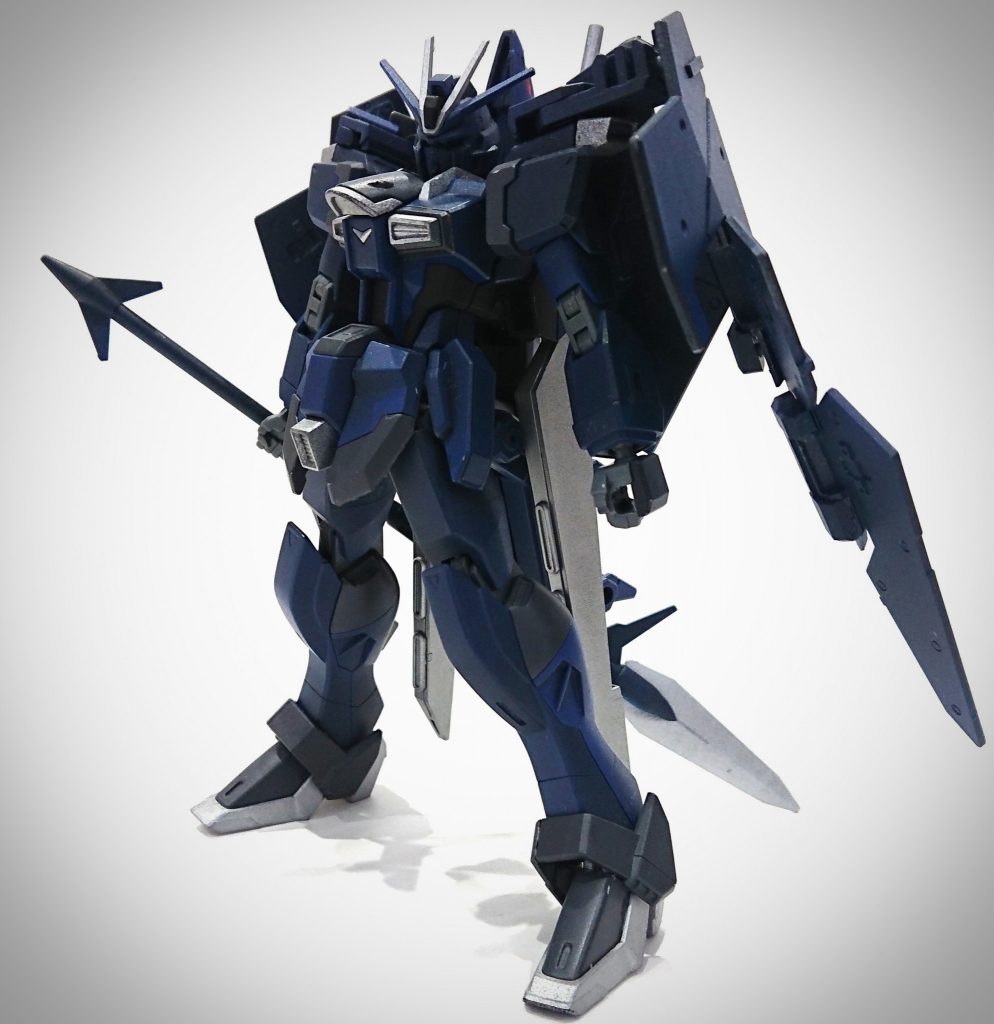 槍の逆手持ち！