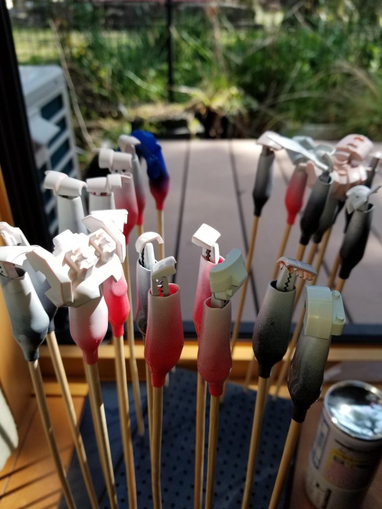 初めての全塗装ということで、四苦八苦しながら塗装をしたり…