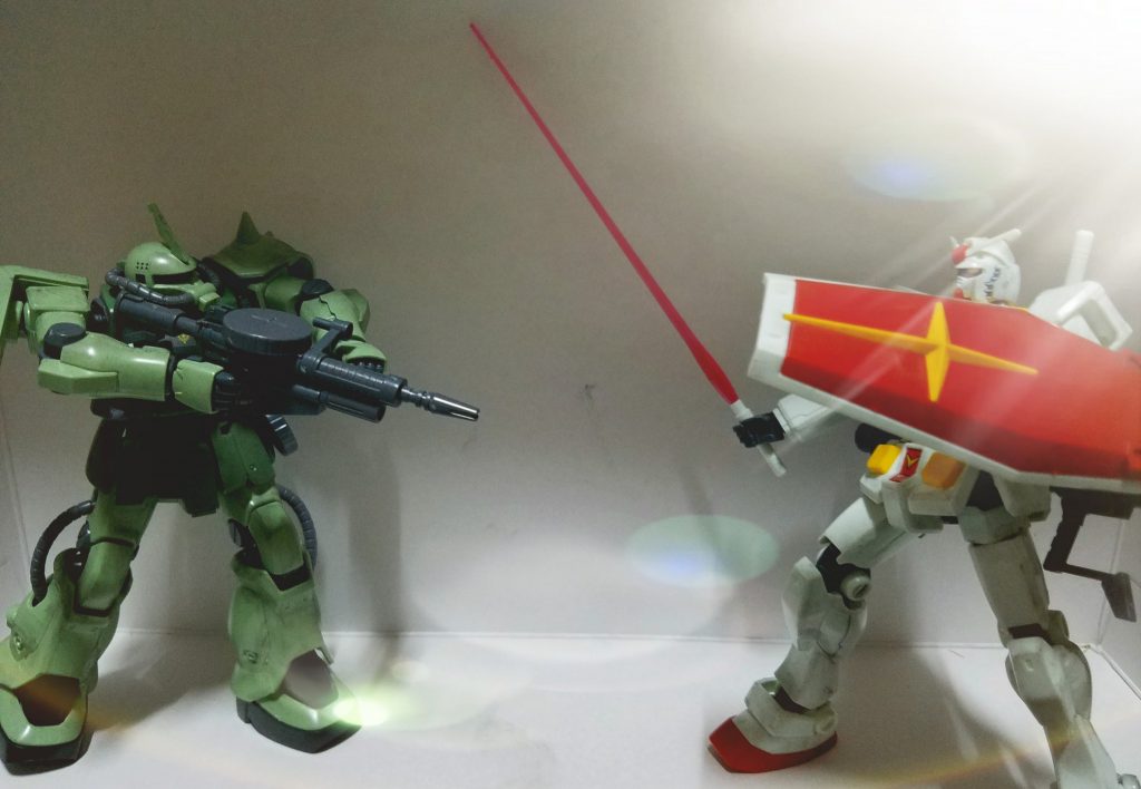 GUNDAM vs ZAKUⅡ