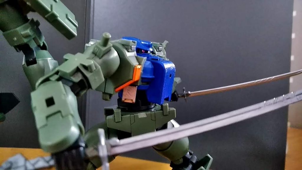 このティエレンはもともとハードオフに108円で売られていたもので、いい具合に改造してやれたので良かったです。