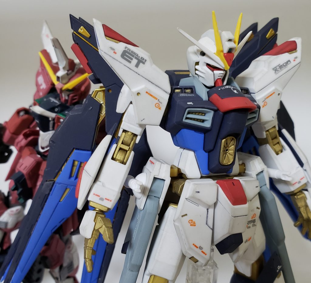 自由と正義
この2機のツーショットを撮りたくてジャスティスを作ったようなものです😏