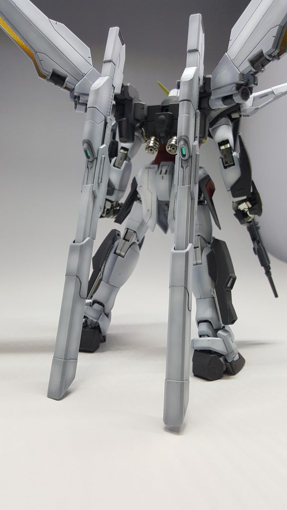 バックショット(´ω`)
今回もバーニアにナニワネジを使用(´ω`)
というより、もともとのバーニアを片方紛失してしまったため急遽使用しました(^_^;)