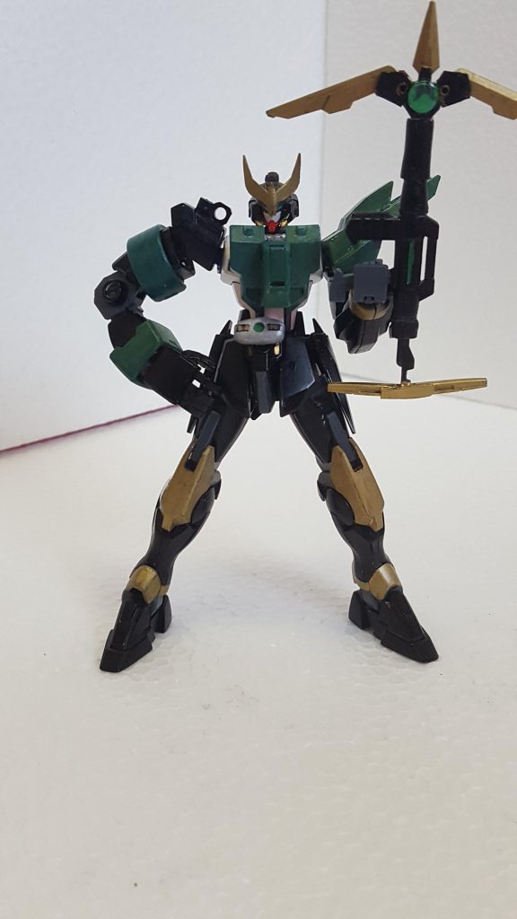 武器が見やすいポーズ

次回は青い空牙だ！