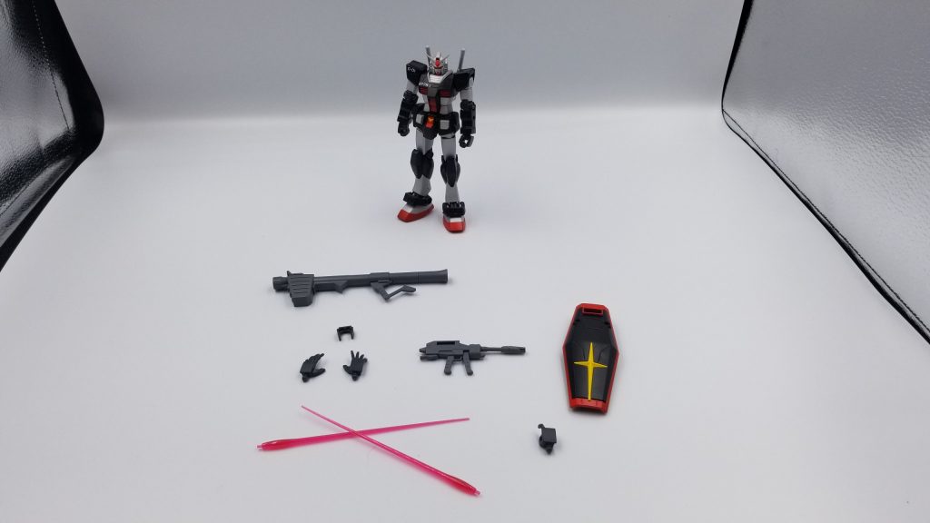 キットの全内容。
一部ニコイチで旧キットから切り貼りした感じです。